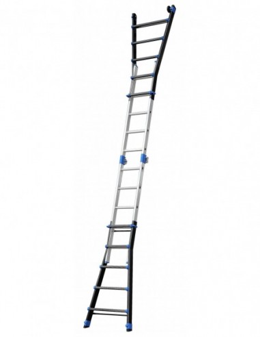 Escalera multifunción telescópica de...