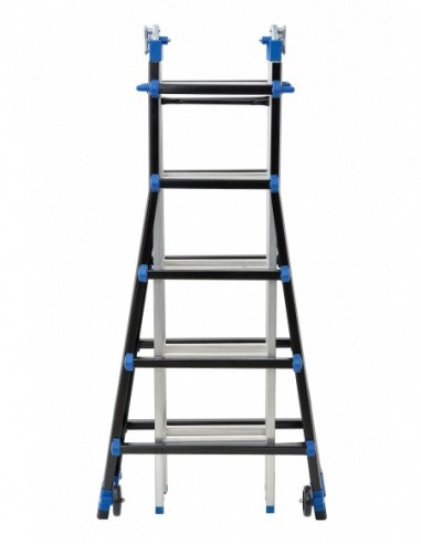 Escalera multifunción telescópica de...