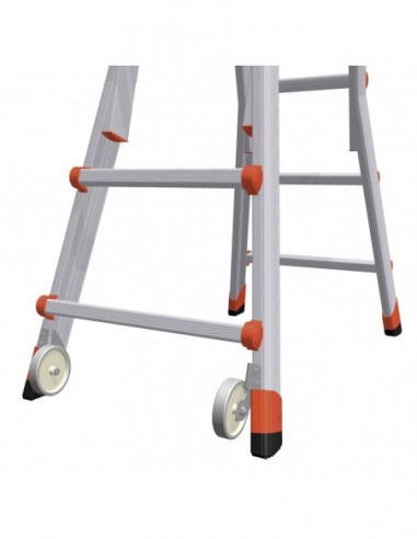 Ruedas para transportar escaleras...