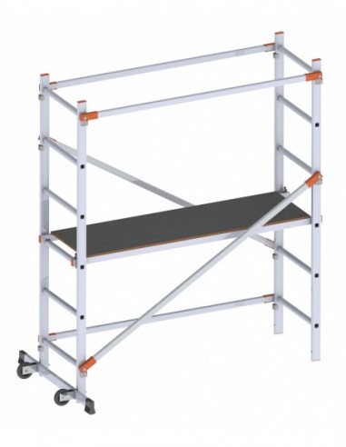 Andamio de aluminio con sistema de...