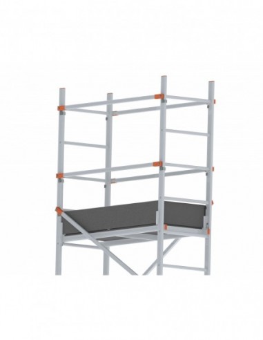 Andamio de aluminio con sistema de...