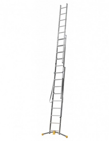 Escalera combinada de 3 tramos con...
