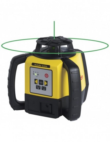 Nivel láser giratorio verde Rugby 640G