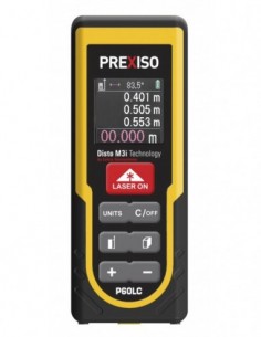 Medidor láser de hasta 60 m...