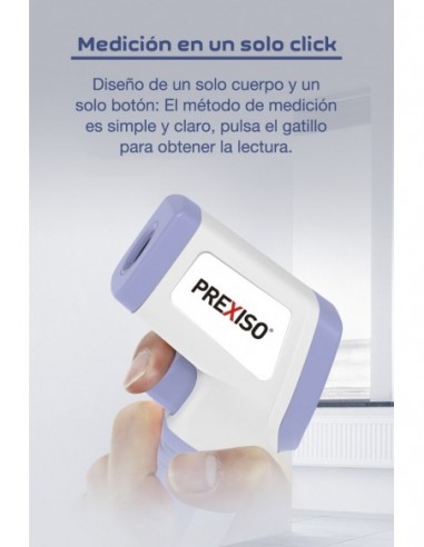 Termómetro infrarrojos para medir la...