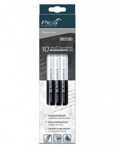 Caja con 10 lápices universal Pica...