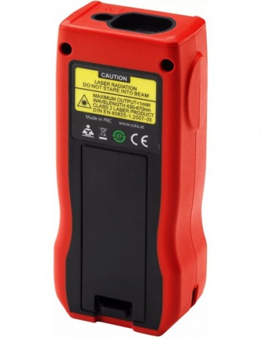 Medidor láser con alcance hasta 50 m....