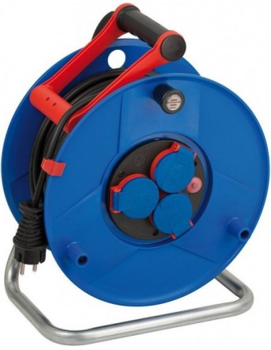 Enrollacables Garant® IP44 con 3...