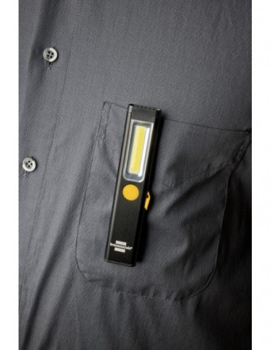 Linterna de trabajo LED con clip y...