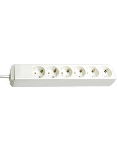 Base de tomas múltiples Eco-Line blanca