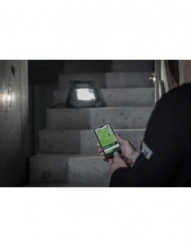 Foco LED portátil TORAN con Bluetooth...