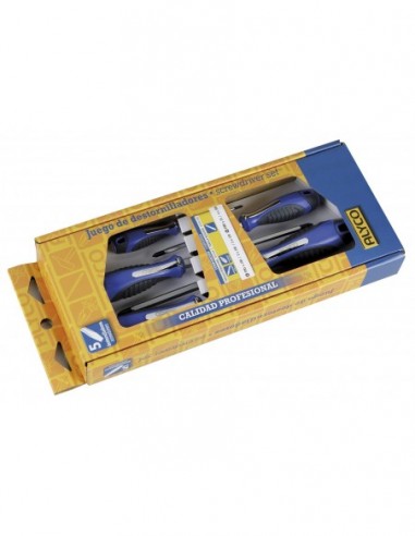 JUEGO DE 5 DESTORNILLADORES BOCA...