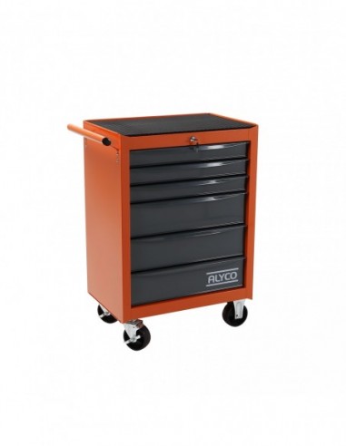 CARRO METÁLICO DE 6 CAJONES HR ALYCO