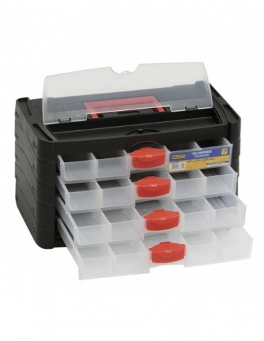 CAJA CON CAJONES EXTRAIBLES PARA...