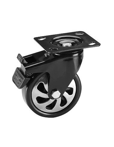 RUEDA MÓVIL REFORZADA PARA CARROS 5x2"