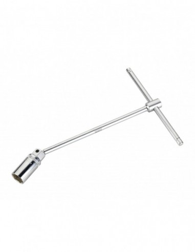LLAVE PARA BUJIAS C/MANGO EN T 16 MM