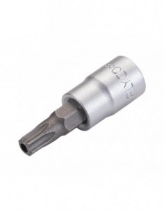 VASO 1/4" CON PUNTA TORX...