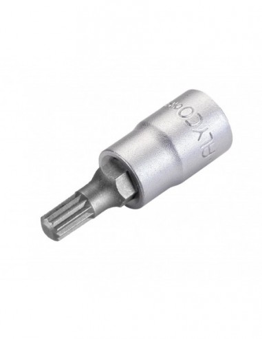 VASO 1/4" CON PUNTA XZN M6