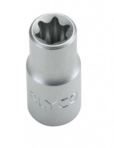 LLAVE VASO 1/4 TORX HEMBRA E4