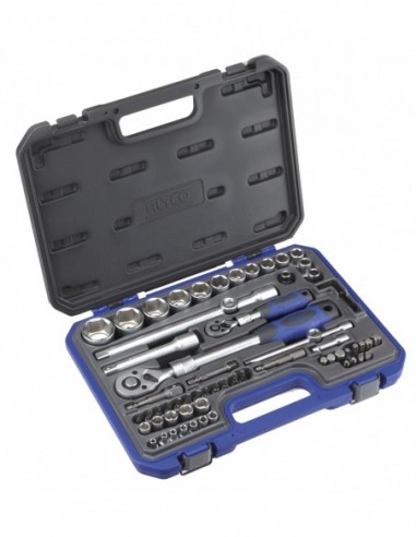 JUEGO DE LLAVES Y ACCESORIOS 66 PZAS...