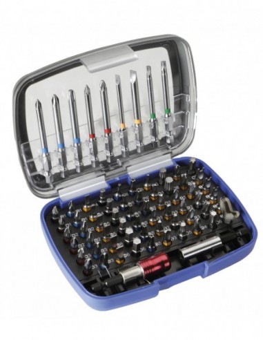 JUEGO 71 PZAS DE  PUNTAS DE 1/4" EN...