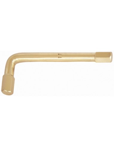 LLAVE MACHO HEXAGONAL 17 MM AL-BR