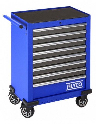 CARRO METALICO DE 8 CAJONES ALYCO