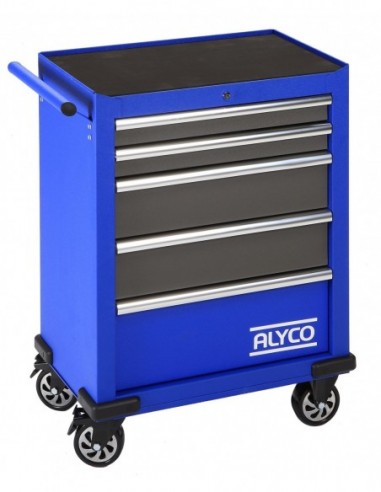 CARRO METALICO DE 5 CAJONES ALYCO