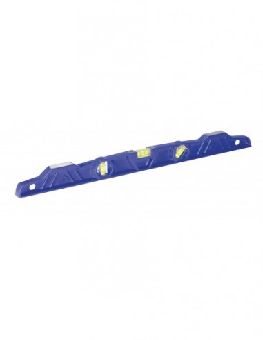 NIVEL TRAPEZOIDAL 3 FIOLAS MAGNET 600 MM
