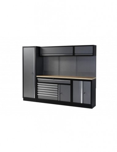 CONJUNTO MODULAR 3 MOD. BASE DE MADERA