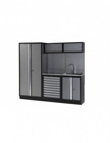 CONJUNTO MODULAR 3 MOD. GRIFO BASE ACERO