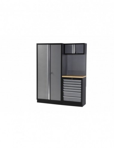 CONJUNTO MODULAR 2 MOD. BASE MADERA