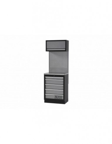 CONJUNTO MODULAR 1 MOD. BASE ACERO INOX