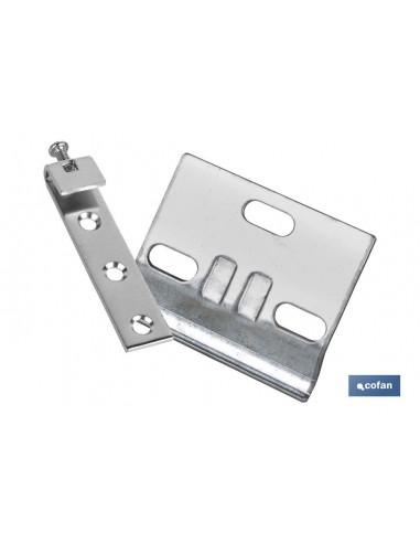 SET COLGADOR DE ARMARIO ZINCADO 60 MM...