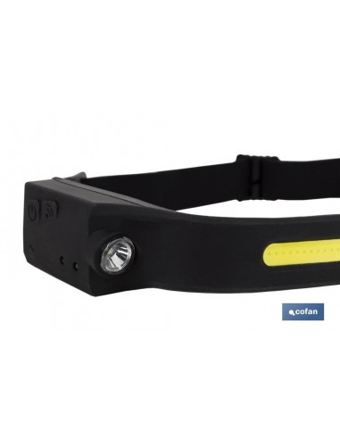 LINTERNA DUAL DE CABEZA CON SENSOR DE...