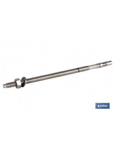 TACO ANCLAJE MTC  M 6X160  INOX...