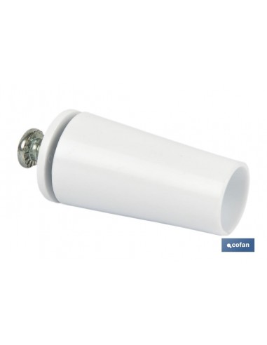 TOPE PERSIANA 40 MM BLANCO CON...