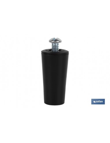 TOPE PERSIANA 40 MM NEGRO CON...