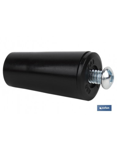 TOPE PERSIANA 40 MM NEGRO CON...
