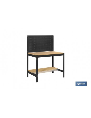 BANCO DE TRABAJO CON PANEL ANTRACITA...