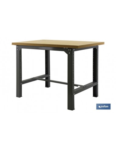 BANCO DE TRABAJO MADERA ANTRACITA...