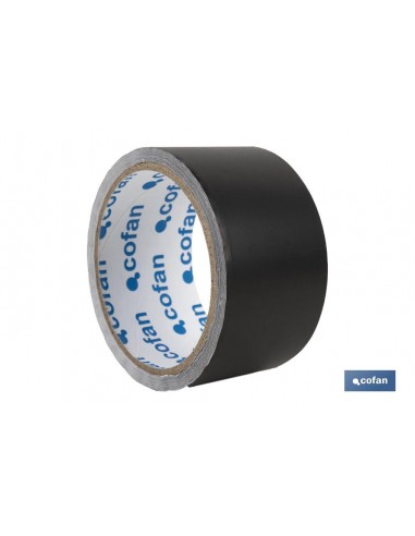 CINTA DE ALUMINIO NEGRA 30 MICRAS 50...