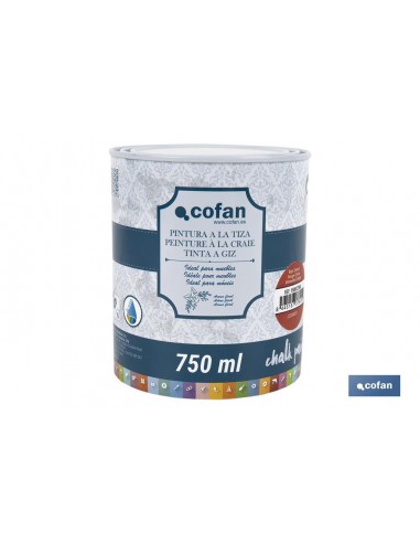 PINTURA A LA TIZA, CHALK PAINT, ROJO...