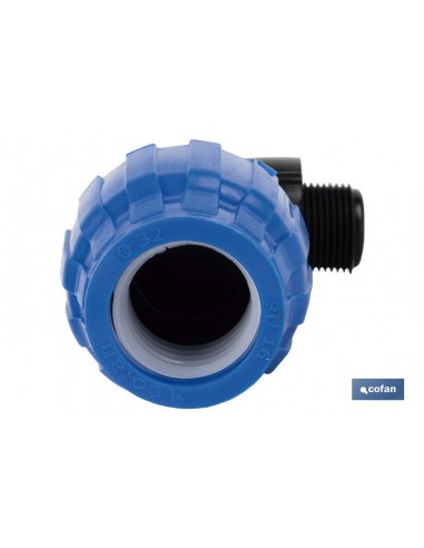CODO 90° ROSCA MACHO PP PN16 20 X 3/4...