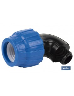 CODO 90° ROSCA MACHO PP...