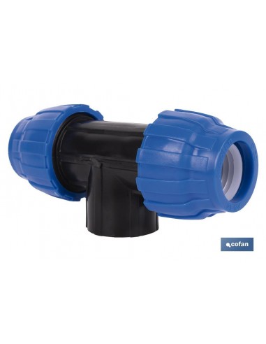 TE 90° ROSCA HEMBRA PP PN16 32 X 3/4...