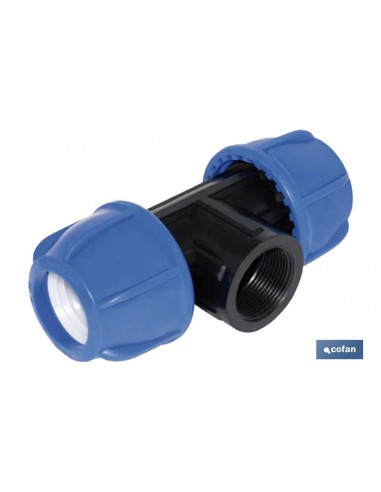 TE 90° ROSCA HEMBRA PP PN16 63 X 2 X...