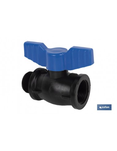 VÁLVULA DE BOLA ROSCA M-H PP PN16 3 X...