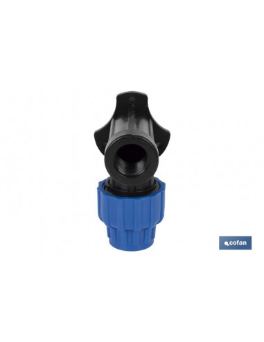 CODO 90° GRIFO ROSCA HEMBRA PP PN16...