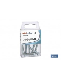 BL 6 UDS. DIN-933 M-6X40 Z...